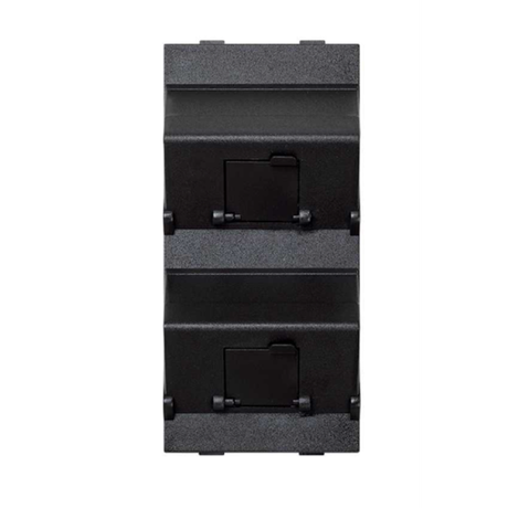 Плата 2-м RJ45 защ. шторки Simon Connect S80B-14