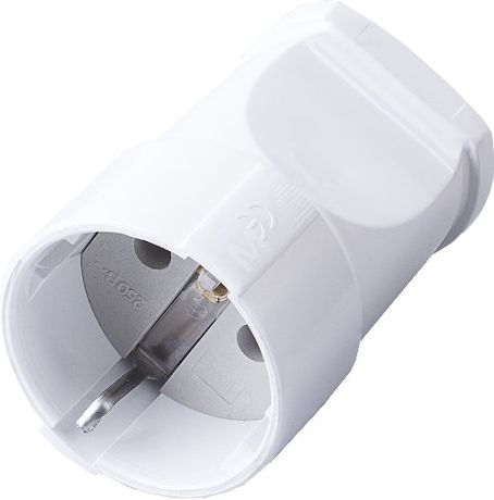 Розетка переносная 1-местная с/з белый Stekker - 32853 FERON PST16-40-200