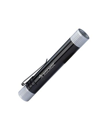 Фонарь ручной 0,5Вт LED/1xAAА/корпус алюминий/зажим для крепления, КОСМОС - KOS107B
