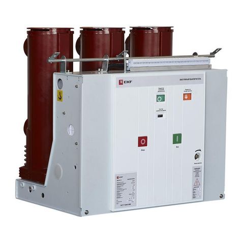 Выключатель вакуумный BB/EKF-10-1250-20-150 стац. исполнения с магнитом блокировки включения правой и левой блокировкой 2 ток. катушками откл. 5А изоляц. перегор. опер. ток 220В AC/DC EKF ppt22t2plbbv15s1220