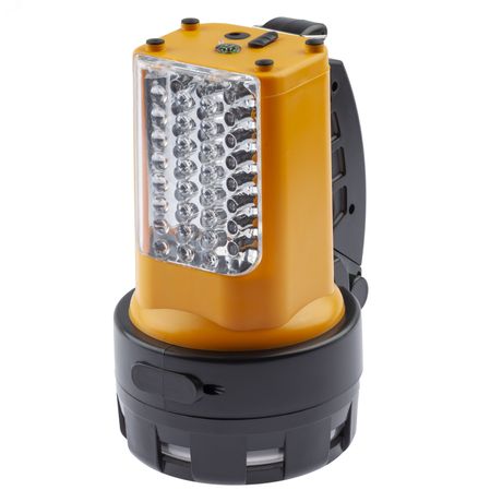 Фонарь-прожектор Альфа PA-601, 19+24 LED, 3 Ач Made In China арт. Б0031036