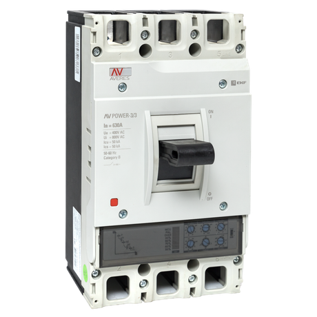 Автоматический выключатель AV POWER-3/4 400А 50kA ETU2.2 EKF AVERES - mccb-34-400-2.2-av