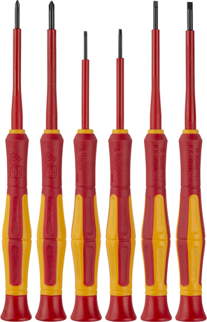 Набор отверток диэлектрических прецизионных NHT-Otd04-H6 (6шт) Navigator 95271 33344