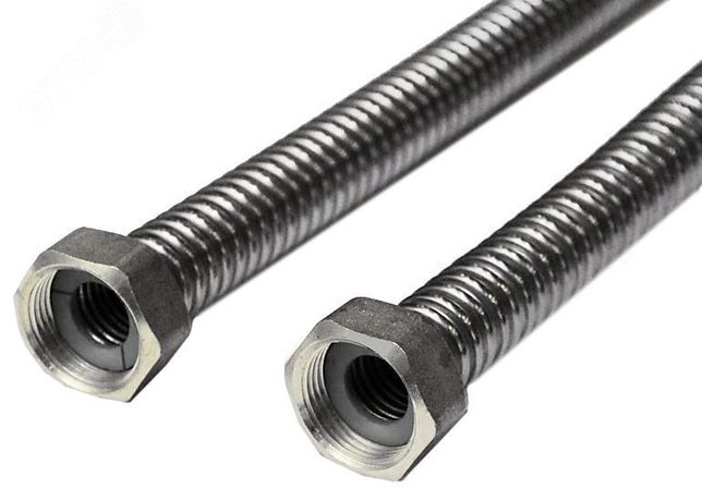 Подводка сильфонная для газа 1/2' ВВ 30 см - 07004 AQUALINK