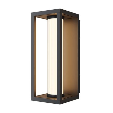 Светильник настенный (бра) Outdoor Expo IP 54 LED 12W 3000 K Черный - O480WL-L12B3K Maytoni