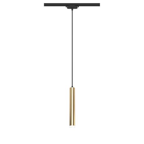 Светильник трековый подвес светодиодный ARTLINE 40х40х300мм 12Вт 840Лм 4000К 230В алюм./пластик. 5.5кв.м зол. Ritter 59714 2