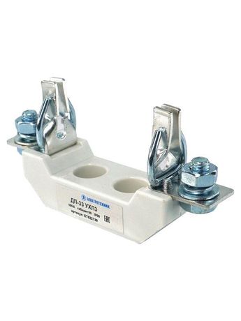 Держатель предохранителя ДП-33 УХЛ3, 160А, габарит 00, IP00 (ЭТ) | ET522730 Электротехник