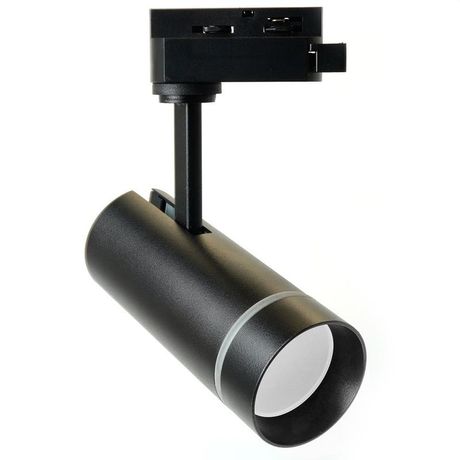 Светильник светодиодный трековый на шинопровод ДПО-12w 2700К 1080Лм черный - AL106 51010 FERON