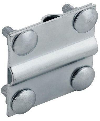 Зажим крестообразный полоса/пруток-полоса/пруток 40/12мм оцинкованная сталь HDZ IEK - ZCC13-14-1-12-40