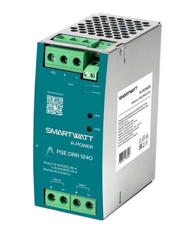 Модуль резервирования SMARTWATT PSE DRR 1240 R-POWER, Uвход. 9-14 В (DC), Uвых. 12 40 А | 4512020450041 Delta