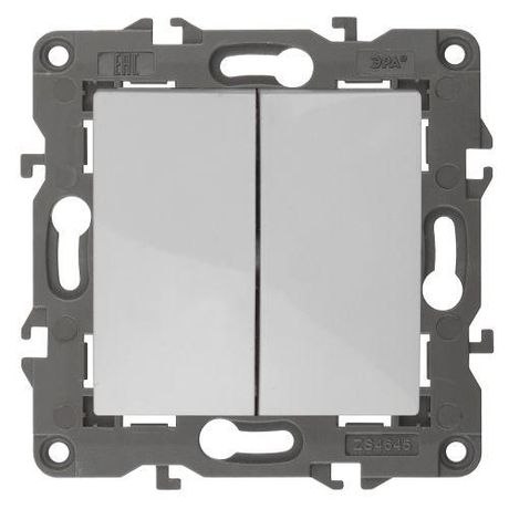 Переключатель перекрестный 2-кл. Elegance 14-1112-01 250В 10АХ бел. Эра Б0065325