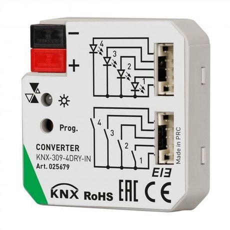 Конвертер KNX-309-4DRY-IN (BUS) (IARL, Пластик) - 025679 Arlight