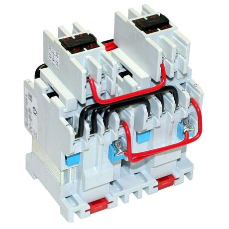 Контактор электромагнитный реверсивный ПМ12-010500 УХЛ4 В 220В (4з+2р) - 020500420ВВ220000010 КашинЗЭА