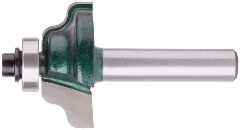 Фреза фигирейная горизонтальная с подшипником, хвостовик - 8мм, D 30, H 12мм, В 8,5мм, R 3мм 3630-081230 РОС