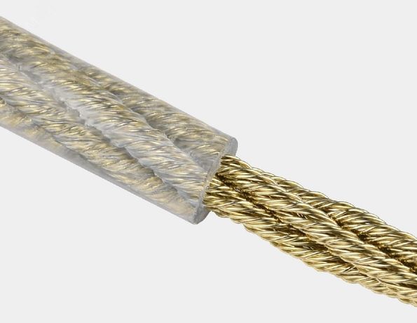 Трос металлополимерный ПР-6.0 TIR (ПВХ-прозрачный) Танис