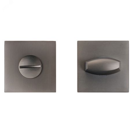 Завертка сантехническая к ручкам АЛЛЮР АРТ BK-S2 MBN(6140) графит - 14661 ПТК