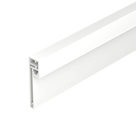 Профиль PLINTUS-H54B-2000 WHITE (Arlight, Алюминий) - 046141