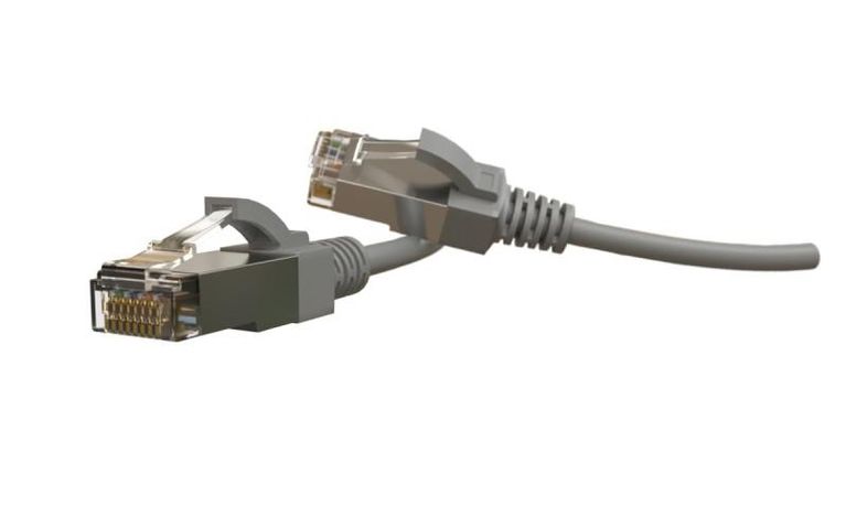PC-LPT-SFTP-RJ45-RJ45-C6-5M-LSZH-GY Патч-корд S/FTP, экранир., категория 6 (100% Fluke Component Tested), 28AWG, LSZH, 5 м, серый | 445643 Hyperline