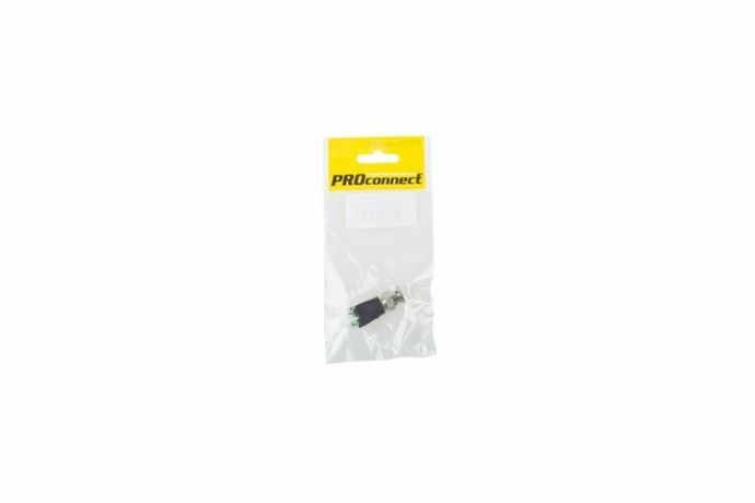 Разъем высокочастотный на кабель, штекер BNC с клеммной колодкой, (1шт.) (пакет) | 05-3076-4-7 PROconnect MEET