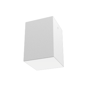 Светодиодный светильник DL-Box накладной 9 Вт 3000 К 120x120x170 мм RAL9003 белый муар с рассеивателем опал DALI | V1-R0-00818-20D01-2000930 VARTON VARTA