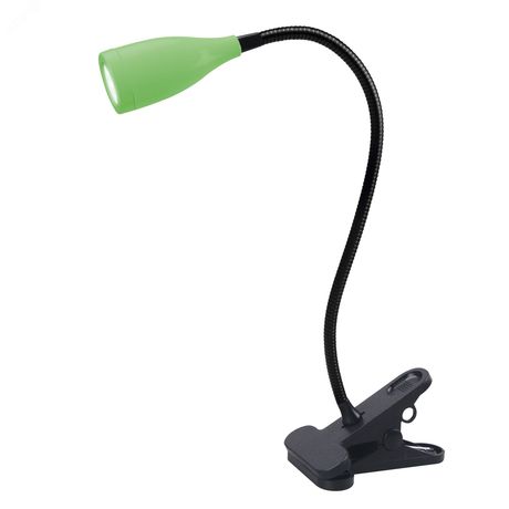 Светильник настольный светодиодный прищепка Механический выключатель ULM-D501 4W/4000K GREEN Зеленый - UL-00010747 Uniel