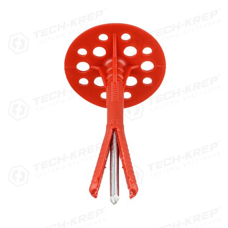 Дюбель для теплоизоляции с мет. гвоздём (IZM) 10х120 (1000 шт) - накл. ( 29,795 кг) | 124878 Tech-KREP