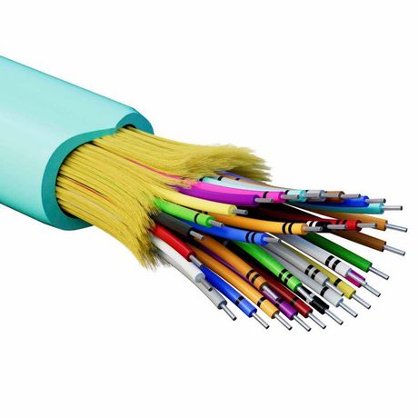 Кабель волоконно-оптический распределительный арамидные упрочняющие нити для внутренней прокладки нг(A)-HFLTx 32 ОВ категорияOM3 (G.651.1) плотный буфер 0.4кН барабан 500м DKC RNDT3C32AQ03-E ДКС