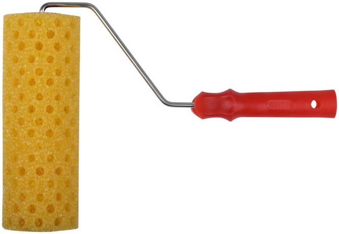 Валик поролоновый структурный ''горошек'' Профи 230 мм - 02876 РОС