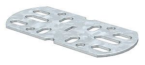 Соединитель продольный и угловой 45x100 горячеоцинкованный - 6066585 OBO Bettermann VF AZK OS FT