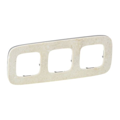 Рамка 3-м Valena Allure универсальная дворцовый мрамор Leg 755523 Legrand