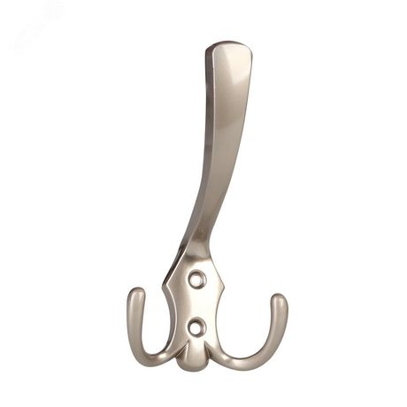 Крючок 2405, 3-х рожковый, сатин (1 шт) - пакет Tech-Krep 129914