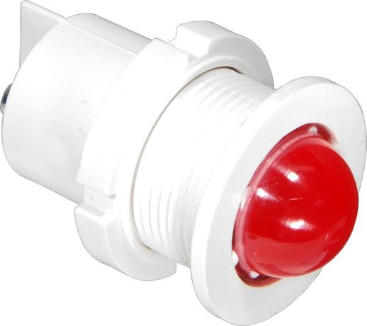 Лампа светодиодная СКЛ-11А-К-1-220 220В пост. диаметр посадочного отверстия 27мм УХЛ2.1 красн. Реле и Автоматика A8021-78107132