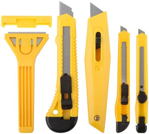 Ножи и скребки набор (уп.5шт) FIT 10505 РОС