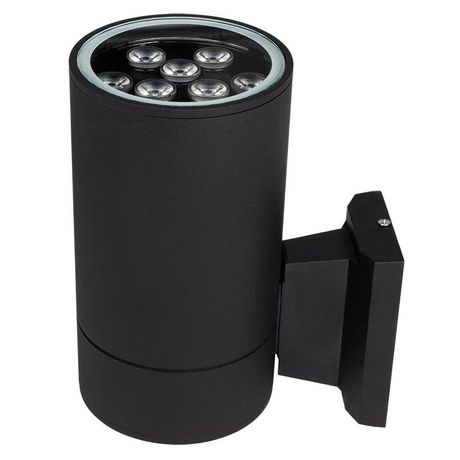 Светильник светодиодный фасадный PWL-200110/30D 1x9w 3000K BL (новый) IP65 230V/50Hz | .5064614 Jazzway