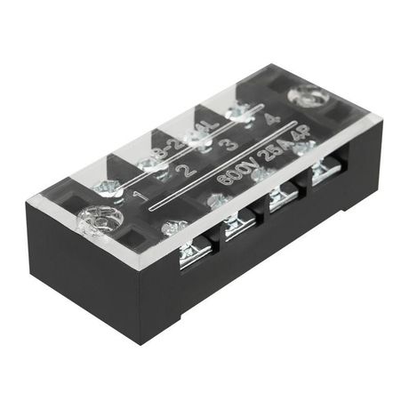 Блок зажимов клеммный БЗН ТВ-2504 2.5кв.мм 25А 4 пары Rexant 11-2151 MEET