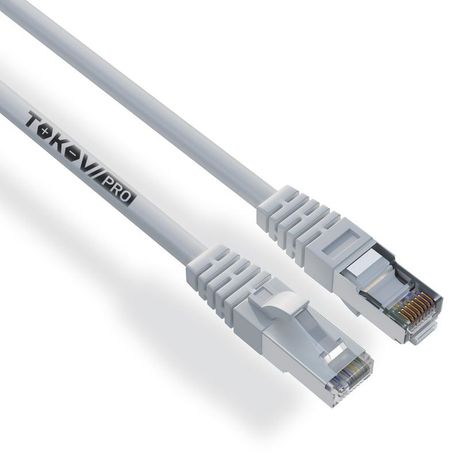 Патч-корд кат.5E F/UTP 24 AWG LSZH 0.5м PRO TOKOV ELECTRIC TKP-PC06-5EF-CULSZH-050M