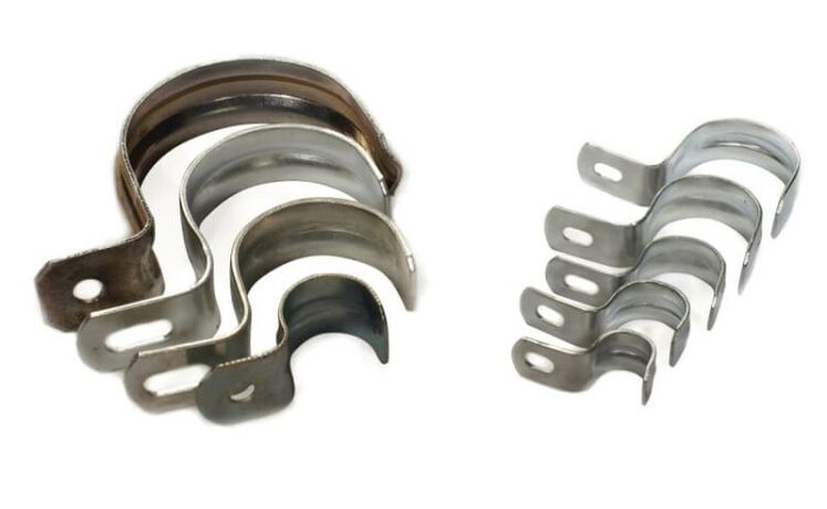 Скоба крепежная однолапковая СО 14-15 (уп.100шт) ГОФРОМАТИК zeta41715 ЗЭТА