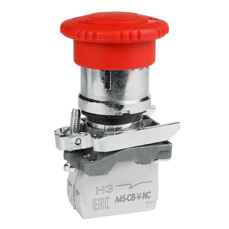 Кнопка ав ост возв пов OptiSignal D22 C4-ESTR-11 металл 1НО+1НЗ XB4BS8445 |332179| КЭАЗ