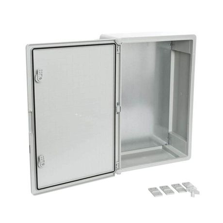 Корпус пластиковый с монтажной панелью ЩМП IP65 серая дверь 700х500х250 | PR08.26487 Промрукав Строитель