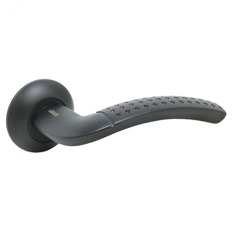 Комплект ручек АЛЛЮР АРТ ФОСТЕР BL (16150) матовый черный С НАКЛАДКОЙ - 14197 ПТК