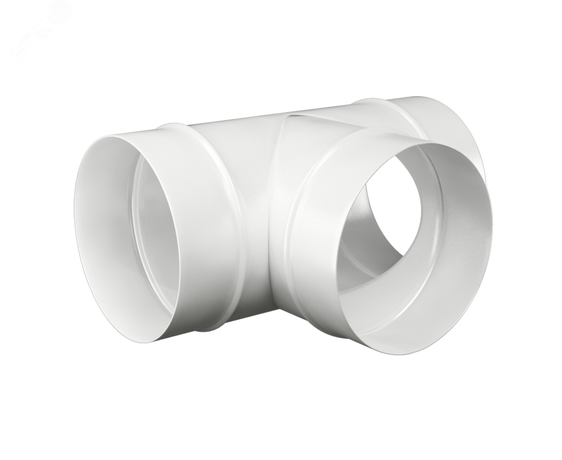 Тройник Т-образный стальной с покрытием полимерной эмалью D150 - 15ТМ ЭРА 406