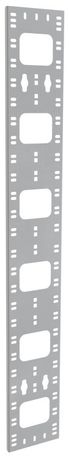 Органайзер кабельный вертикальный 150х12мм 42U сер. ITK CO35-15042-R IEK