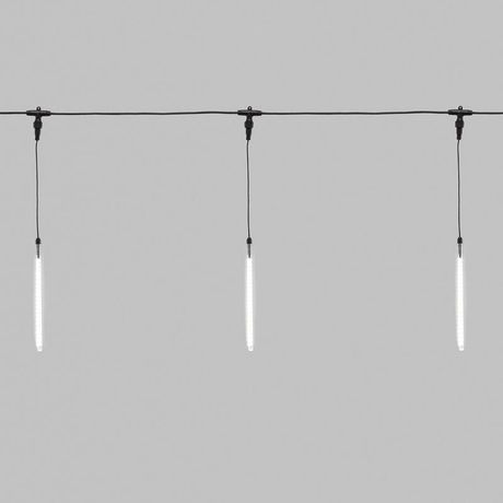 Гирлянда профессиональная Тающие сосульки 24 В, комплект 10 шт. х 30 см, шаг 100 280 LED, белый, соединяются - 256-425 NEON-NIGHT