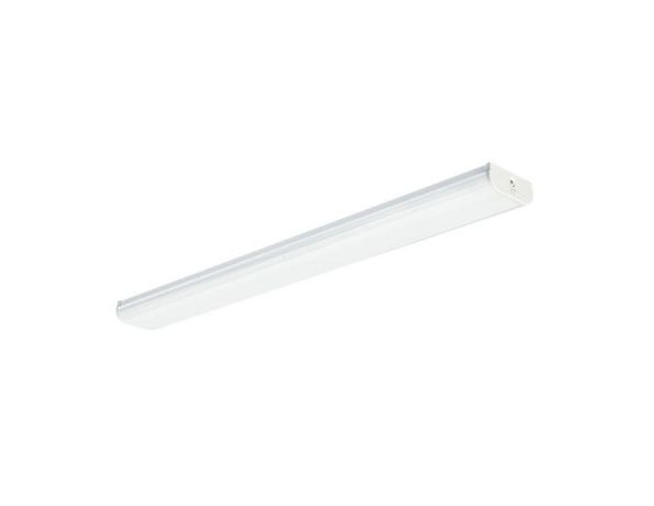 Светильник светодиодный потолочный с БАП TLPL06 OL ECP EM 3 ч. 1234х142х57мм 33Вт 4000K , ч., РТ 4000Лм IP40 опал | 01907 TechnoLux