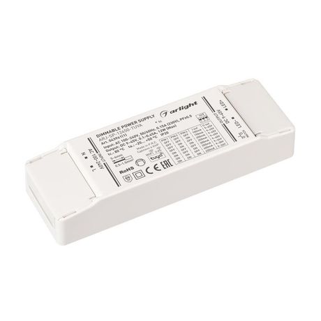 Блок питания ARJ-SP-12450-TUYA (12W, 9-45V, 0.1-0.45A, WiFi, 2.4G) (ARL, IP20, пластик, 5 лет) - 043941(1) Arlight