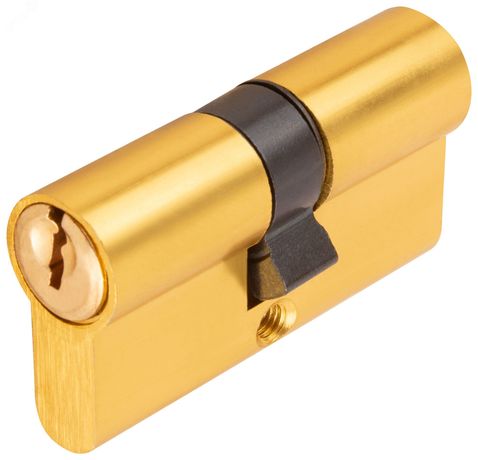 Цилиндровый механизм ''Фабрика замков'' 60 мм, ключ-ключ, латунь - 67212 РОС