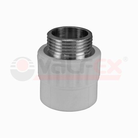 Муфта переходная с наружной резьбой 25х1/2дюйм (100/25) сер. VALFEX 10130125Г