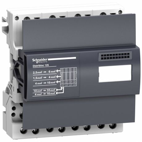 Колодка распределительная 125А - 04045 Schneider Electric