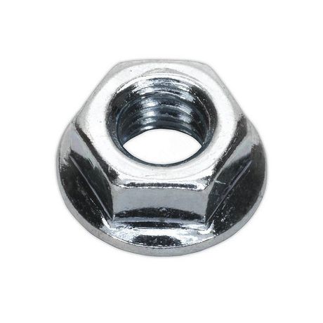 Гайка DIN6923 М6 с фланцем и насечкой 8 ZN - 73004 ПАРТНЕР