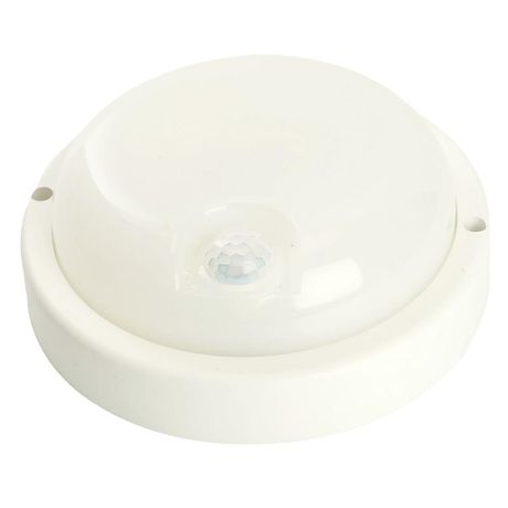 Светильник светодиодный пылевлагозащищённый c ИК-датчиком , 8W, 640Lm, 4000K, в пластиковом корпусе, IP65, AL3006 | 48994 FERON